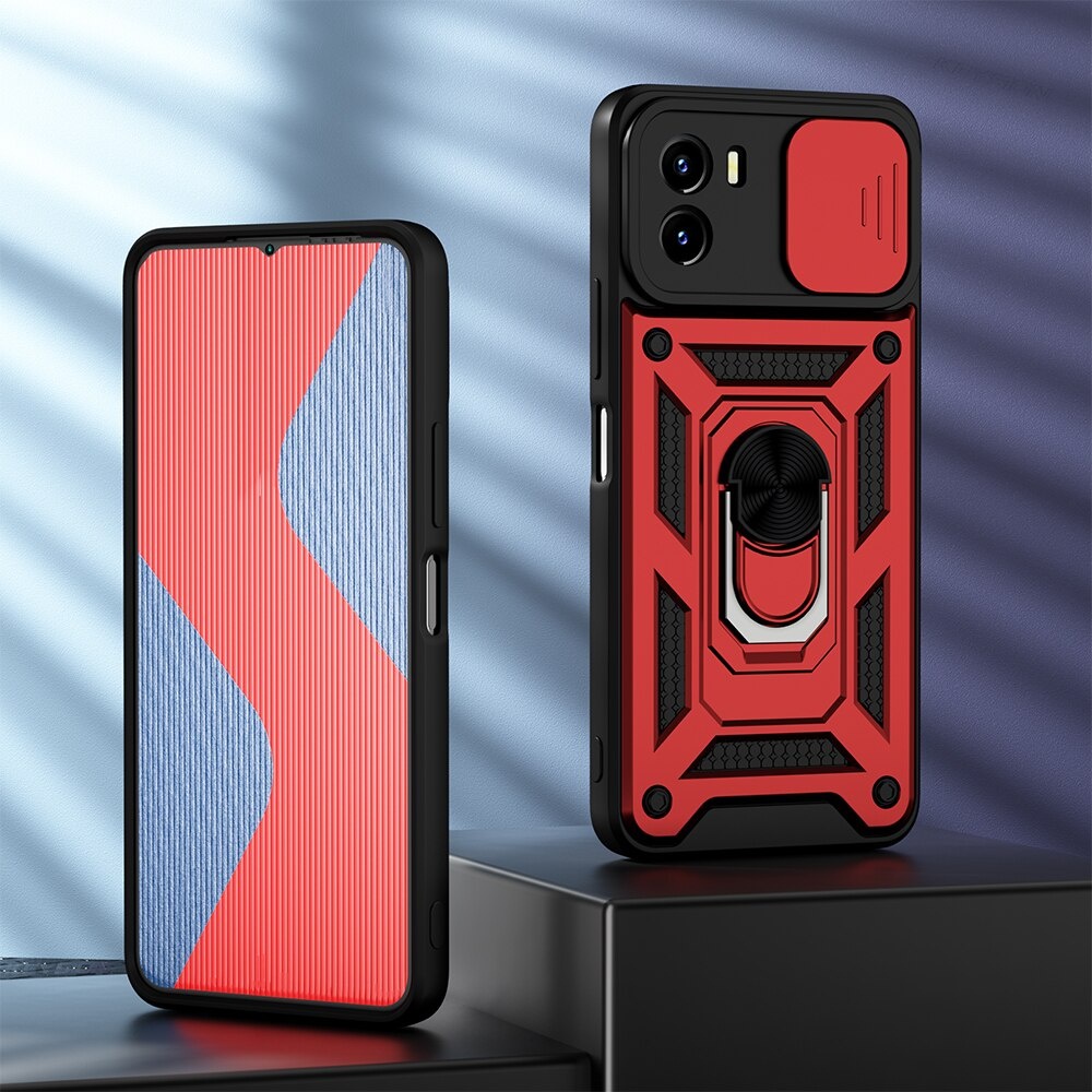Case Vivo Y01 - Y15S Case SLIDE ARMOR CAMERA PROTECTION Case Casing Hp Vivo Y01 - Y15S