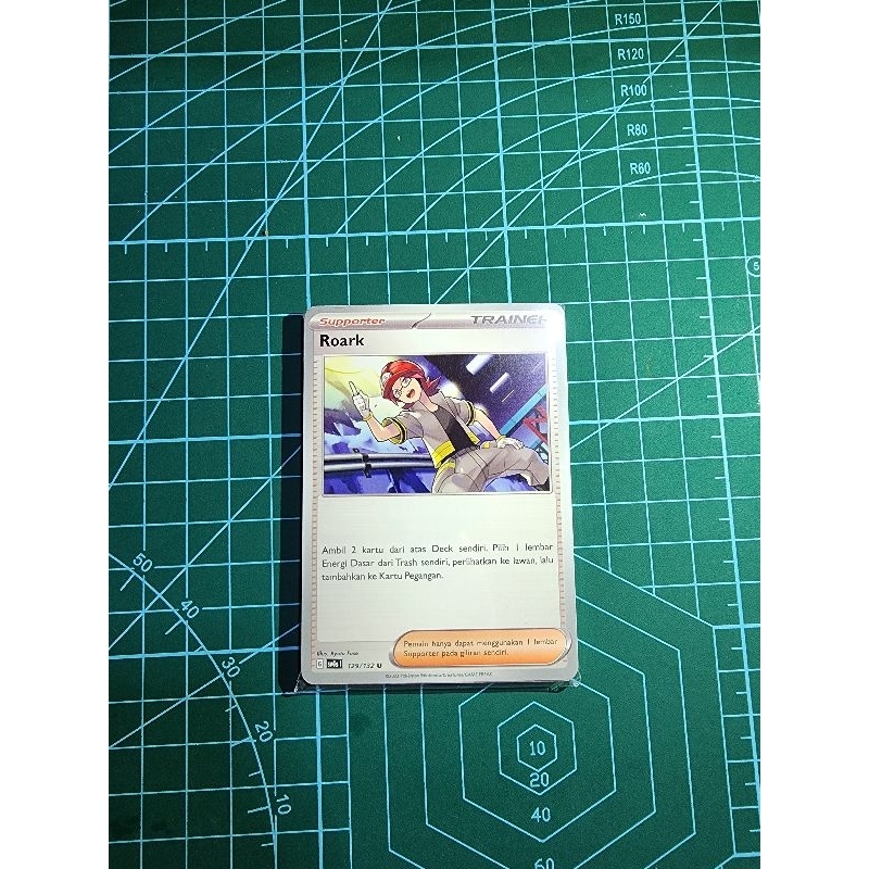 Roark trainer sv4s kartu pokemon tcg indonesia