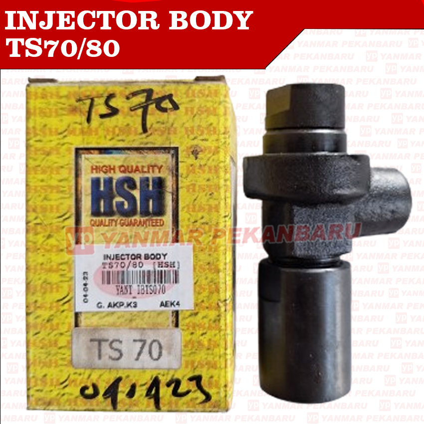 TS70 TS80 Injector Body Rumah Nozzle Nojel Mesin Yanmar HSH