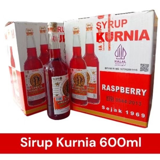 

sirup kurnia raspberry 600ml