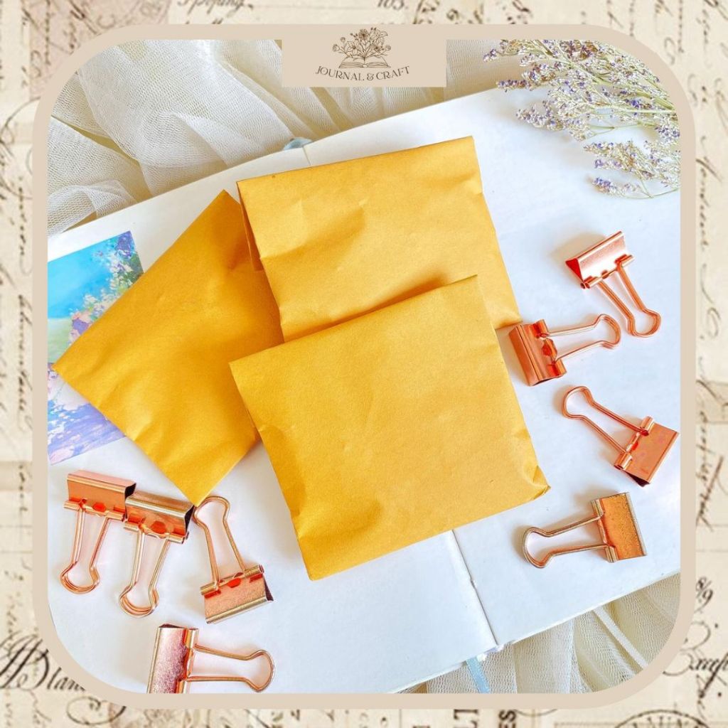 

JournalandCraft 5pcs Clip Refill / Refill Binder Clip / Isi Penjepit Kertas klip binder rose gold series Penjepit kertas / Paper Clip Binder Clip and Push Pin Rose Gold