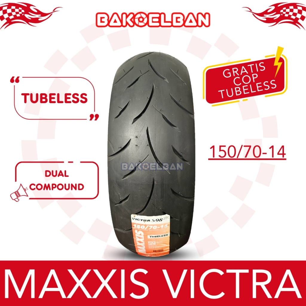 BAN MOTOR MAXXIS VICTRA 150/70-14