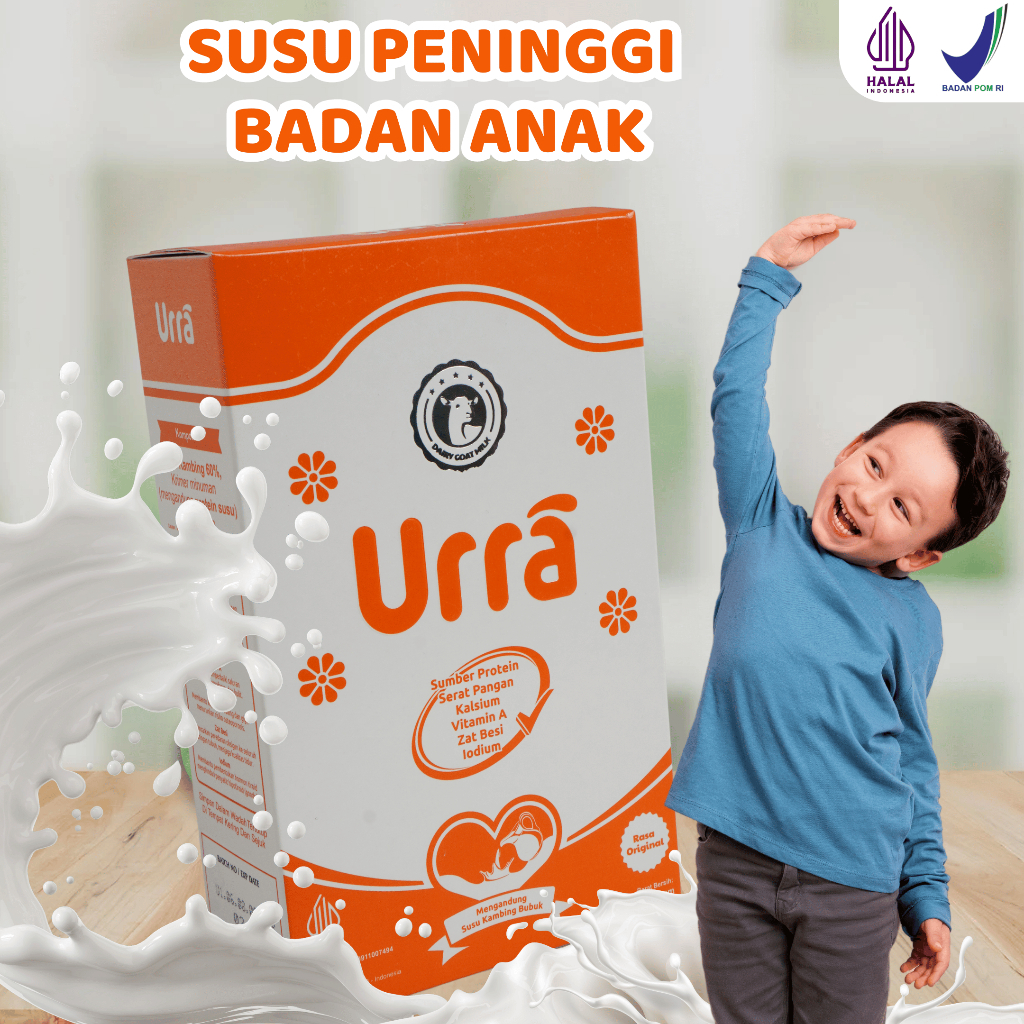 

SUSU URRA Untuk Penambah Tinggi Badan & Nafsu Makan Anak