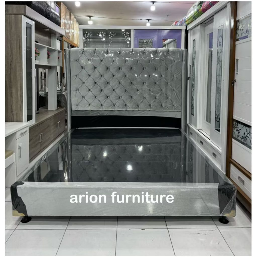 Divan Minimalis / Divan Full Sandaran / Divan KING Tinggi Diamond