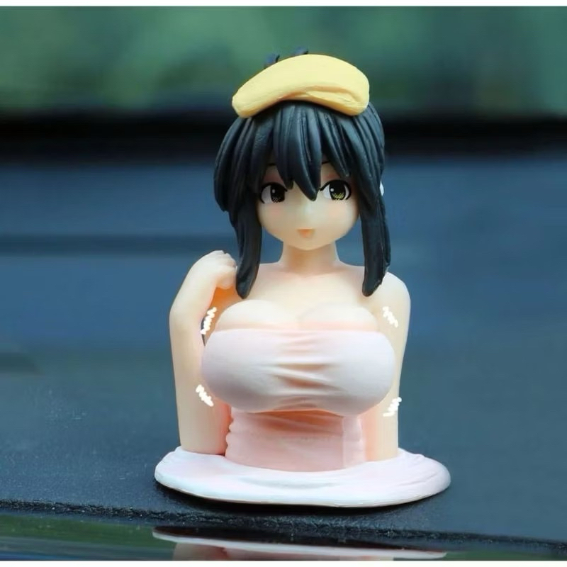 Accessories motor Mobil Enoki Tomohide Kanako Shaking Q Version Action Figure