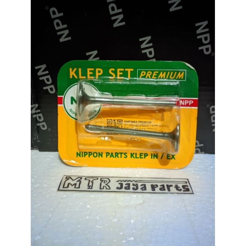 KLEP SET PAYUNG KLEP IN/EX KARISMA NPP PREMIUM ORIGINAL