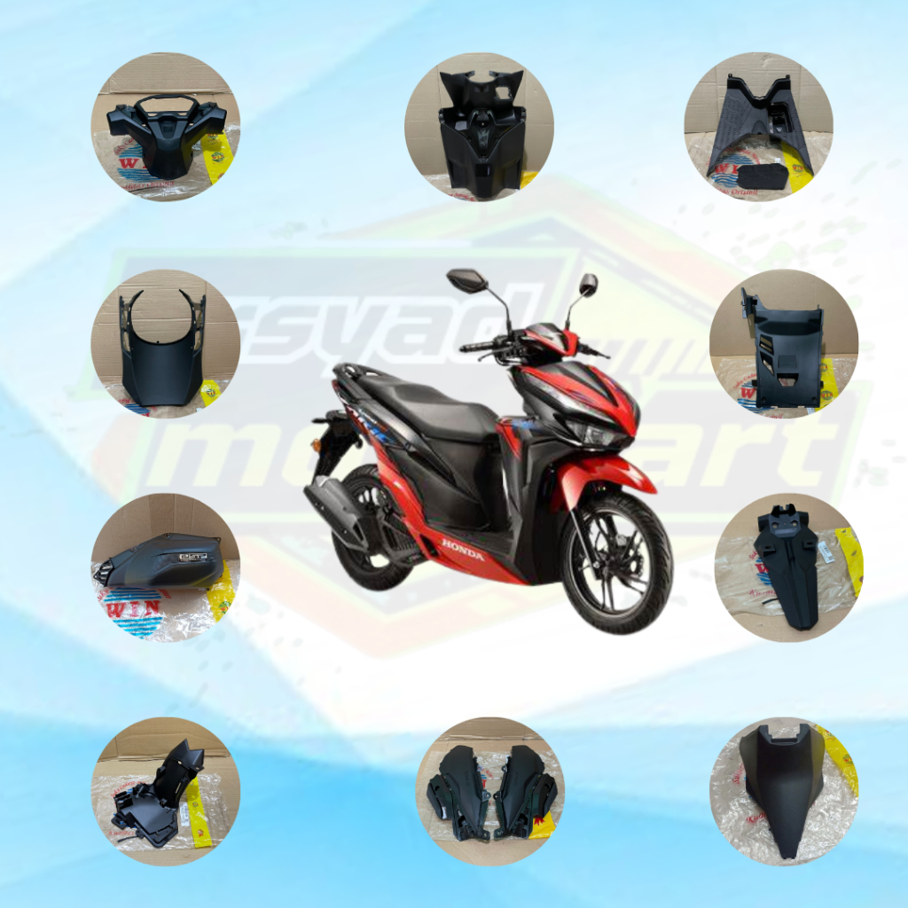 Cover Body Bodi Dek Dasbor Kasar Vario 125 150 New Led 2018 2019 2020 2021 2023 K59J K6OR