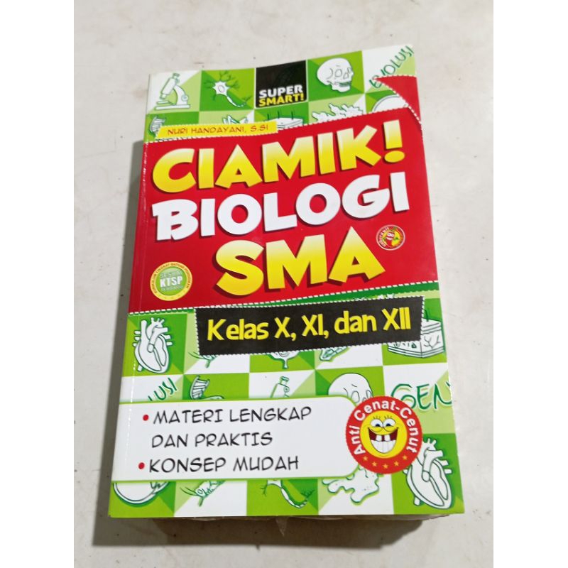 ( OBRAL ) BUKU LATIHAN SOAL SMA // PENDIDIKAN // CIAMIK BIOLOGI SMA // ORIGINAL