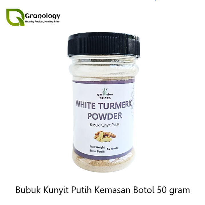 

Garden Spices Bumbu Kemasan Botol - Bubuk Kunyit Putih (50 gram)