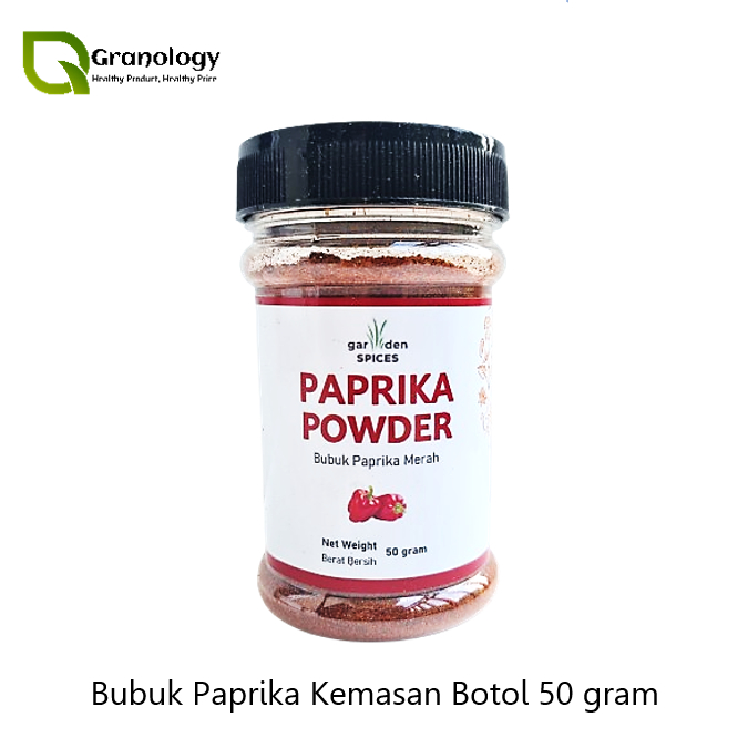 

Garden Spices Bumbu Kemasan Botol - Paprika Bubuk (50 gram)