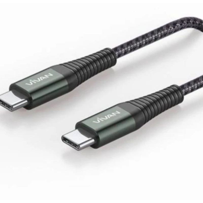 Vivan Kabel Data Usb Type-C To Type-C Fast Charging