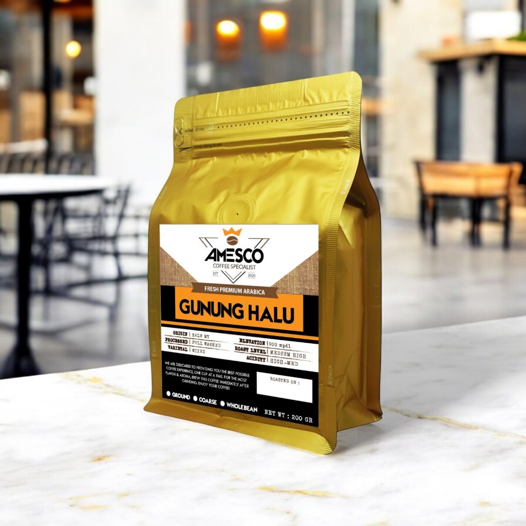 

KOPI ARABIKA GUNUNG HALU 200GR BIJI / KOPI BUBUK PREMIUM | Kopi Gunung Halu