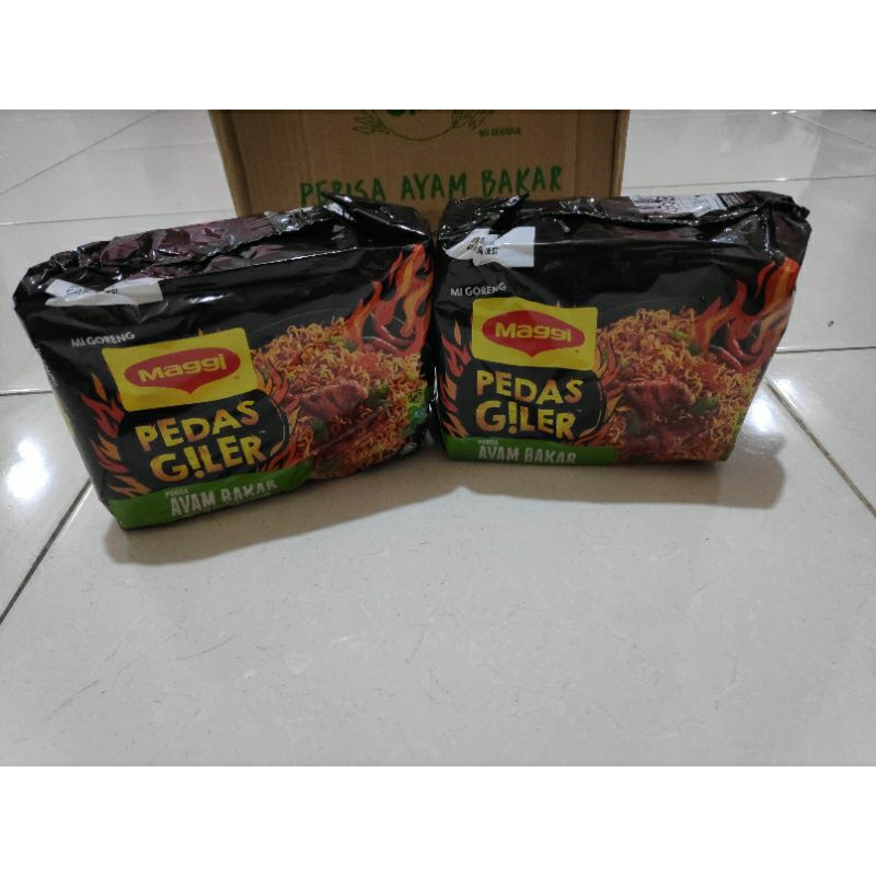 

Mie Maggi rasa cili ala kampung / ayam bakar / cheezy berapi