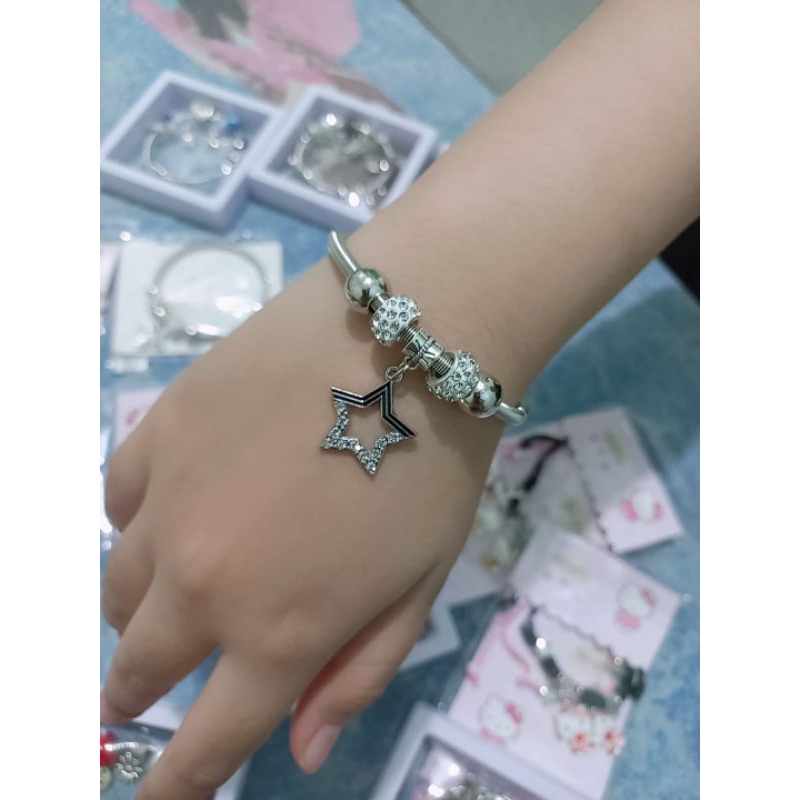 Gelang Pandora Titanium | Gelang Pandora Import | Gelang Pandora Charm