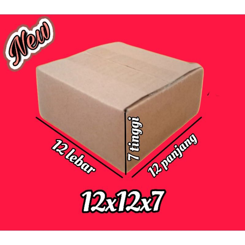 

kardus packing UK 12x12x7 kardus besar kardus kecil