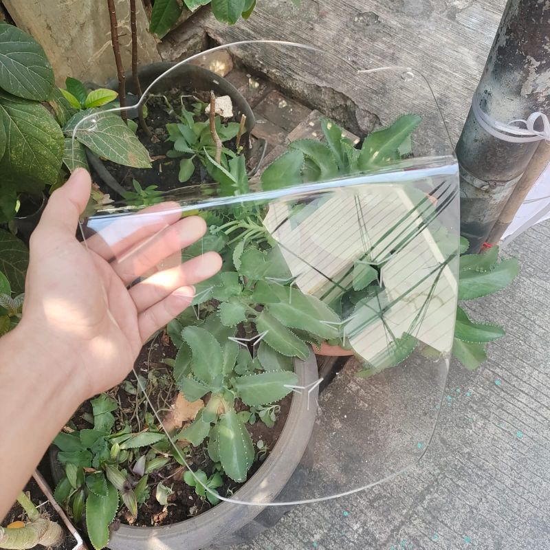 tutup bagasi dwondraft Vario kzr /Vario 125 bohlam akrilik 3mili