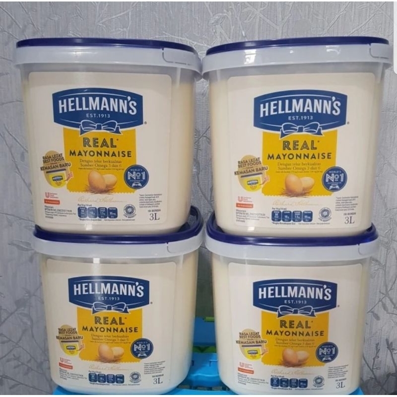 

Hellmann's Real Mayonnaise 3 Liter