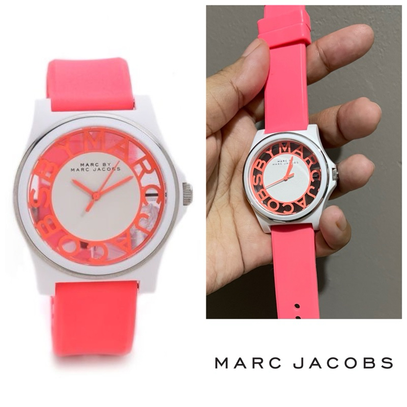 Marc jacobs mj neon xray rubber henry authentic watch jam preloved