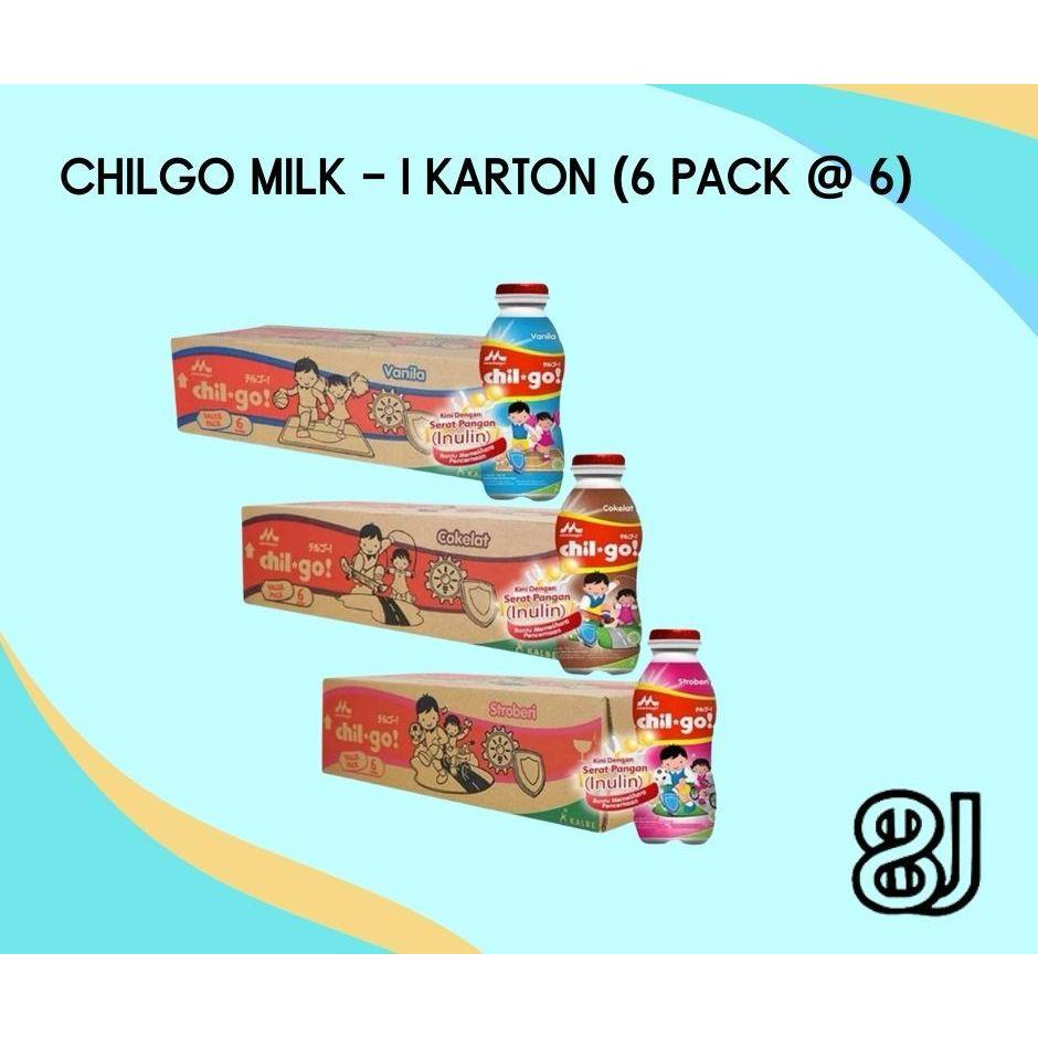 

Grosir Karton - MORINAGA - CHIL GO MILK - SUSU UHT (6 pack isi 6X130 ml) / 1 karton