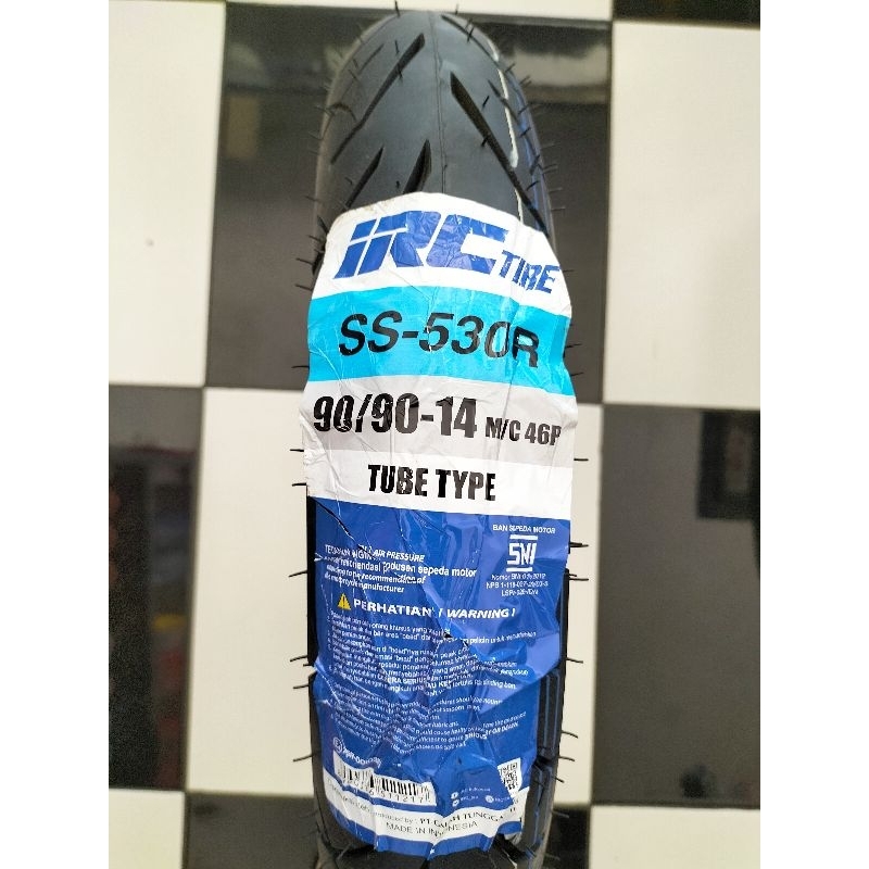 BAN LUAR VARIO BELAKANG IRC TUBE TYPE NON TUBLESS