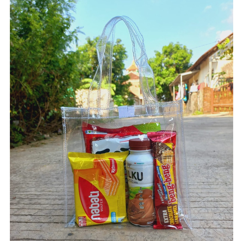 

Tas Mika Transparan P20xL10xT20 Goodie Bag Hampers