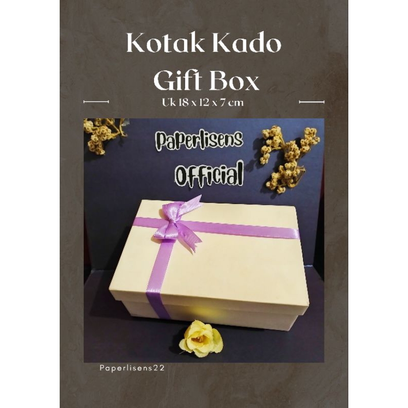 

Kotak Kado / Gift Box / Kotak Aksesoris / Kotak Warna Warni / Kotak