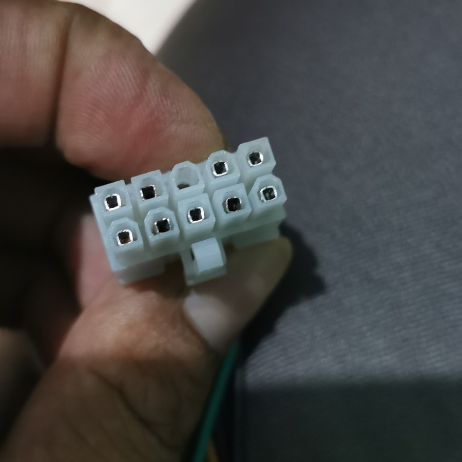 Terbaru kabel soket subwoofer MBQ seri MB 10R 10 pin diy