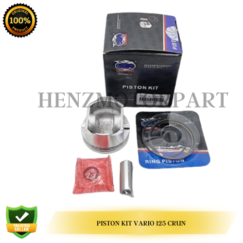 PISTON KIT SEHER KIT PISTON RING VARIO 125 CRUN