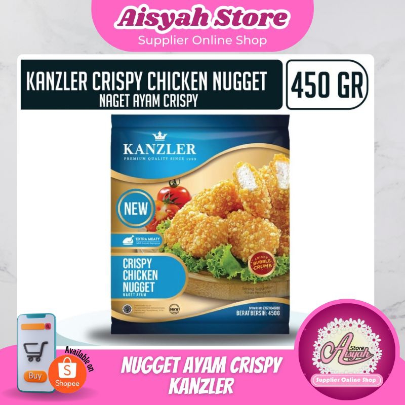 

NUGGET AYAM CRISPY KANZLER 450gr