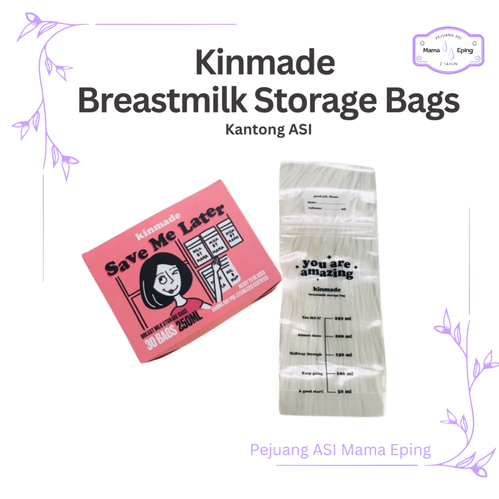 Kinmade Breastmilk Storage Bags | Kantong ASI