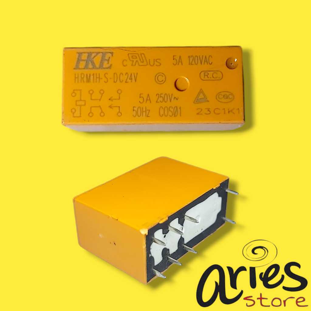 RELAY 24V 8 KAKI PANJANG 3 CM