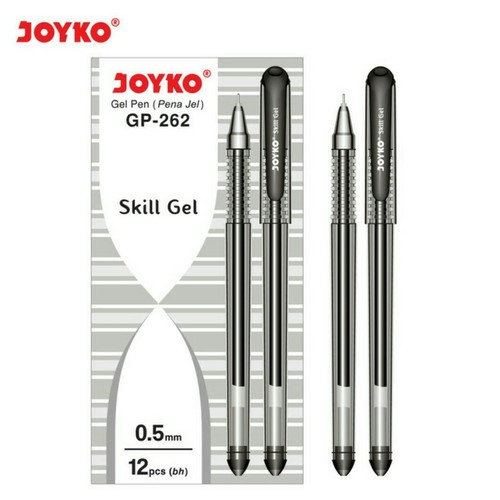 

JOYKO GEL PEN SKILL GEL 0.5 perpack / pena joyko / PULPEN JOYKO JEL GP-262 / ballpen joyko original