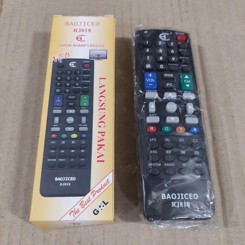 Remote TV LED / LCD Sharp