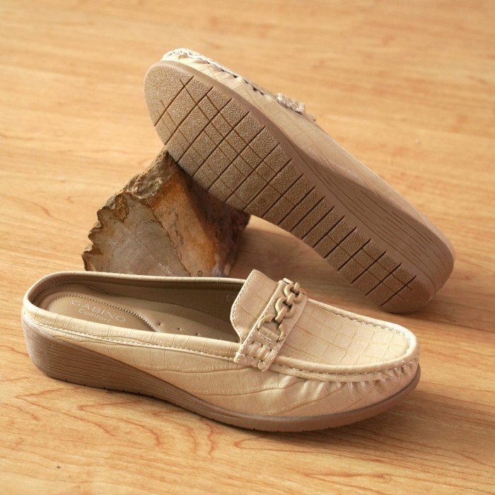 Sepatu Wanita Flat Moccasin Slip On Casual
