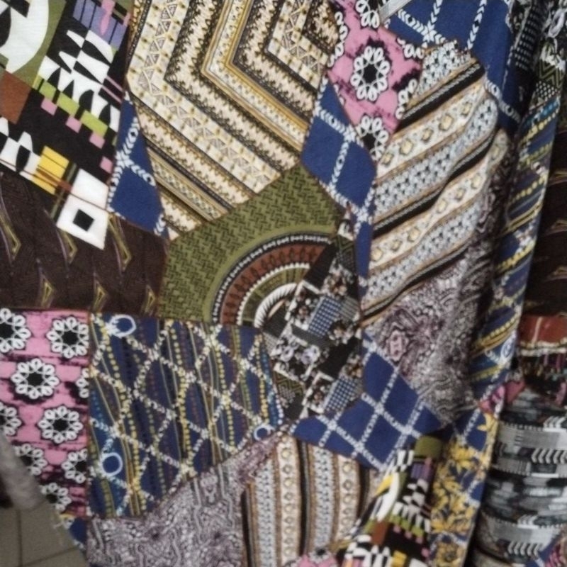 Kain Katun Rayon // Bahan pujet // kain rayon kringkel