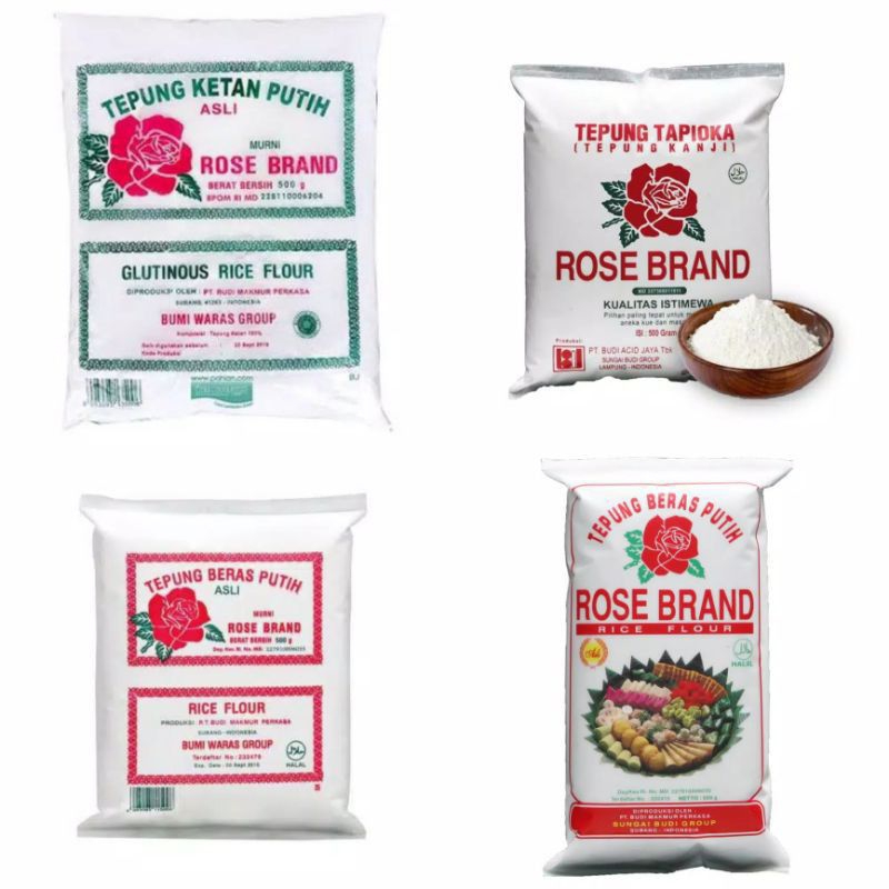 

Promo Tepung Rose Brand 500g all varian MURAH