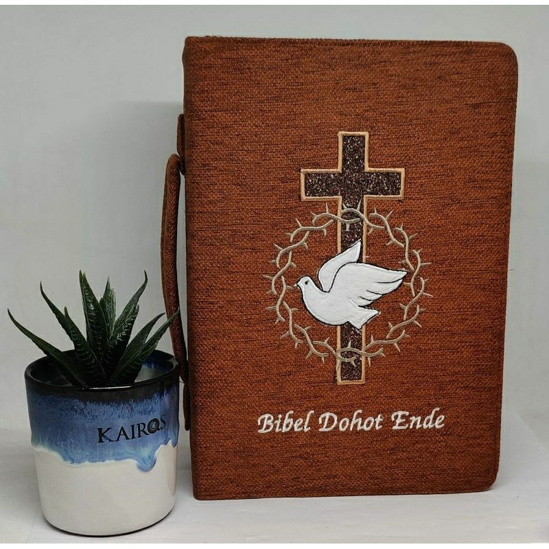 

sampul khusus alkitab sedang kidung jemaat peace coklat