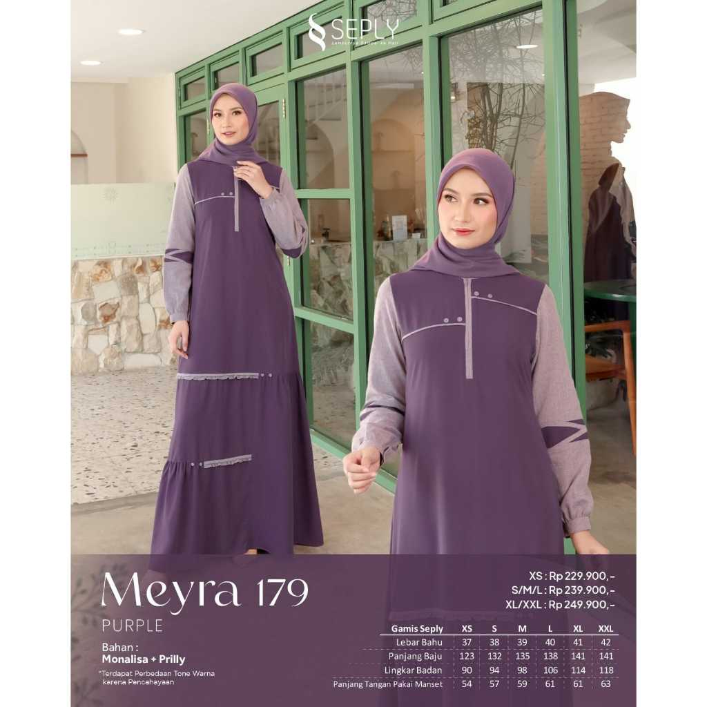 SEPLY GAMIS TERBARU MEYRA 179