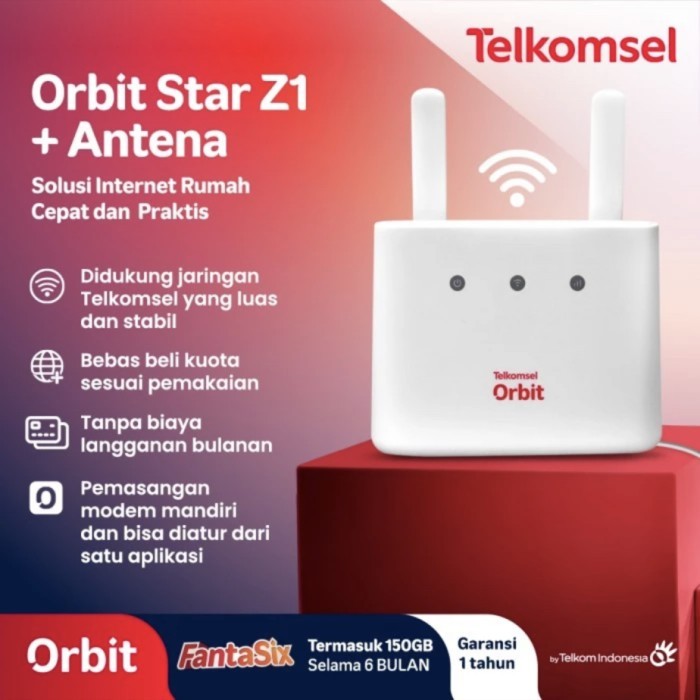 Telkomsel Orbit Star Z1 Modem WiFi 4G High Speed
