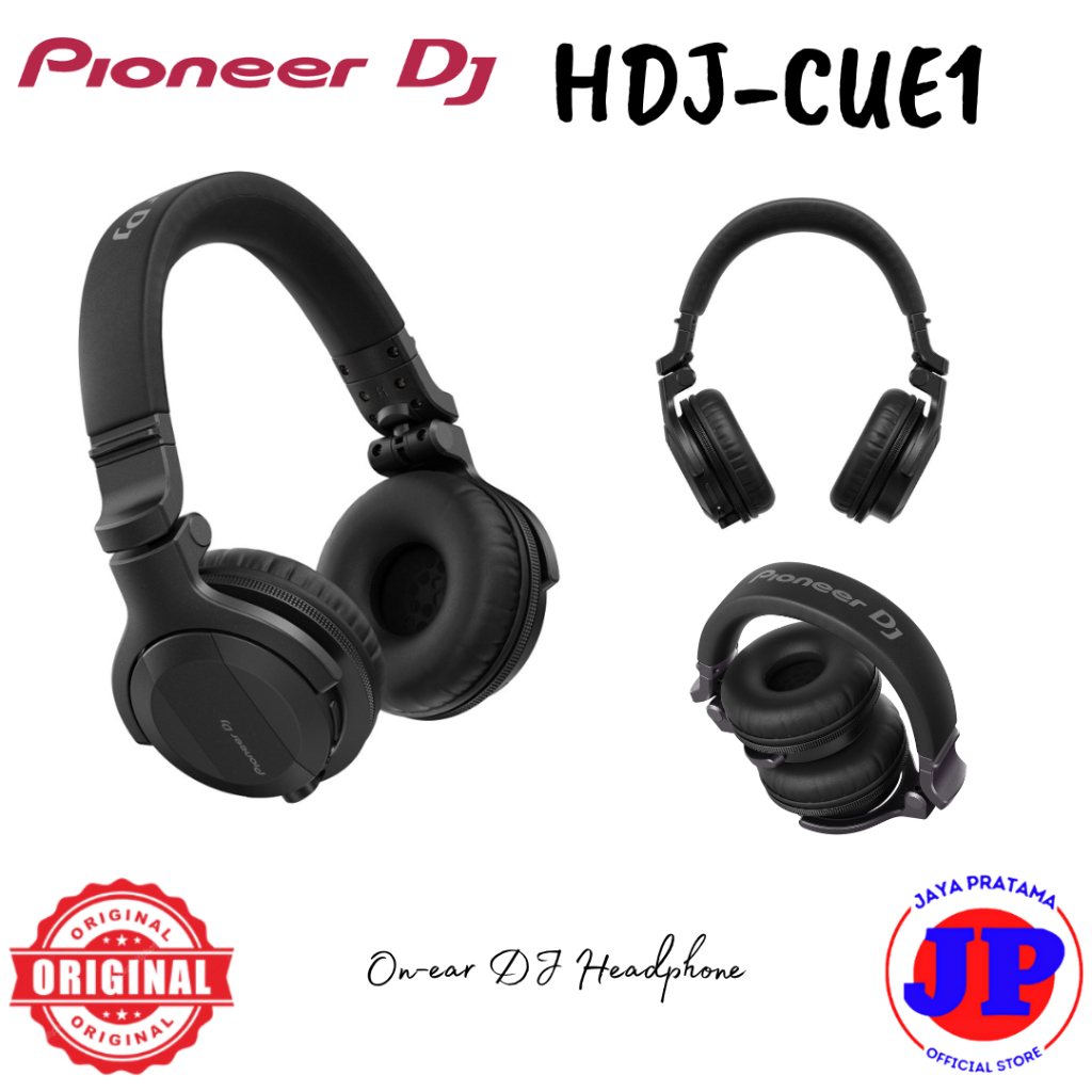 Pioneer DJ HDJ-CUE1 On-ear DJ Headphone Original Closed-back DJ Headphone