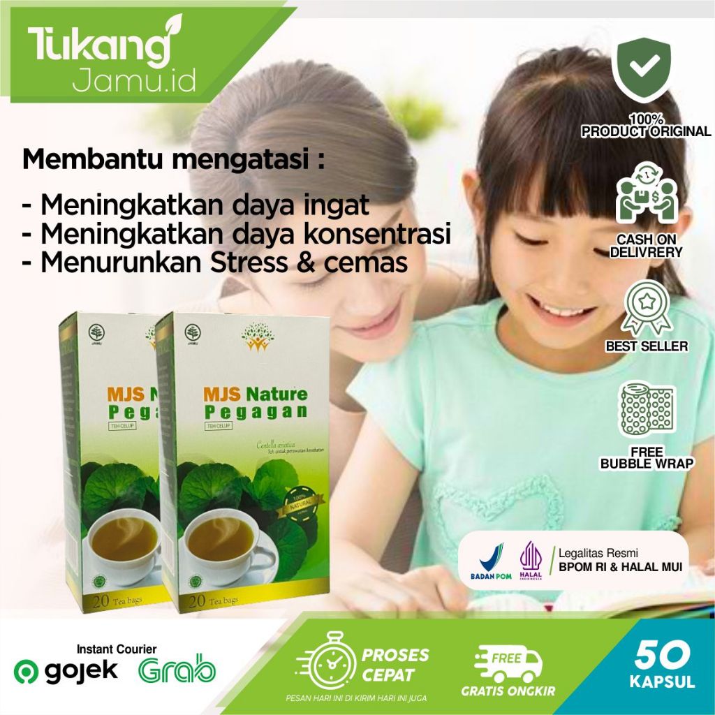 

Teh Vitamin anak dan dewasa untuk meningkatkan konsentrasi dan daya ingat - Teh Pegagan