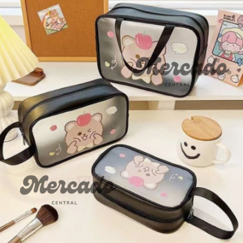 Tas Kosmetik Pouch Tempat Make Up Penyimpan Alat Mandi Tas Traveling Organizer Anti Air