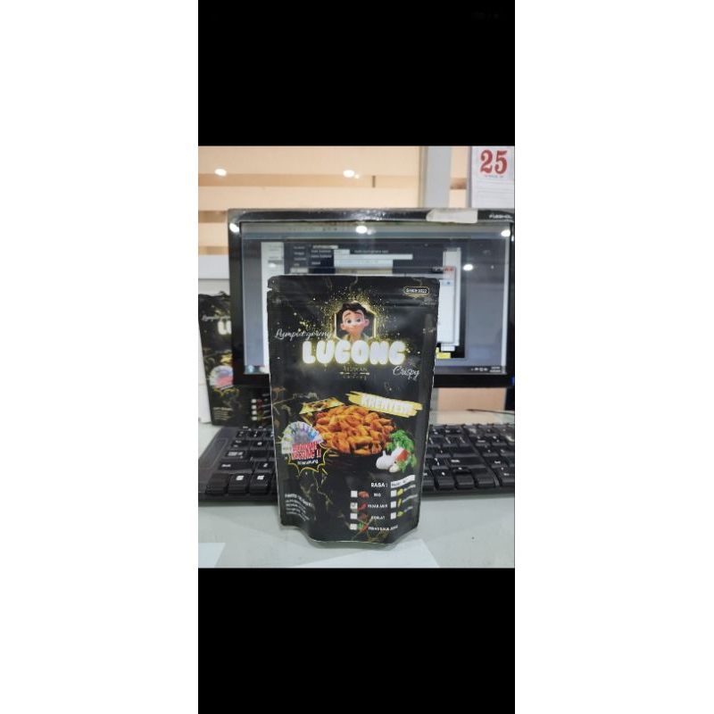

Cemilan Hits seantero JABODETABEK yaitu LUGONG (Lumpia Goreng) by Ridwan Catering
