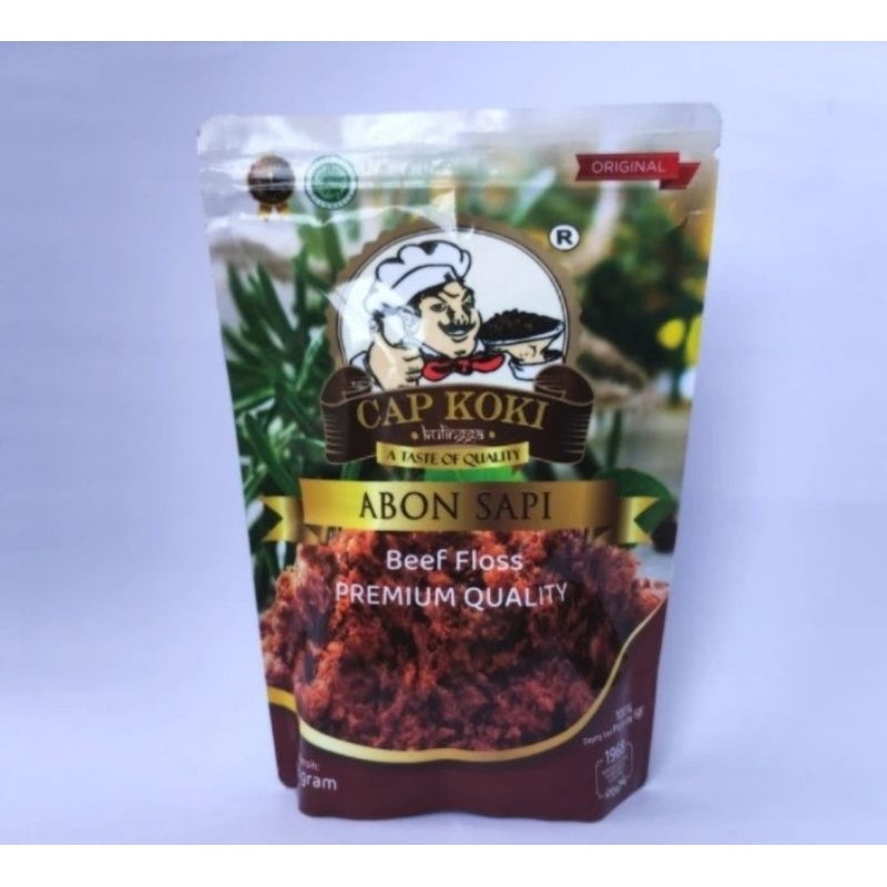 

Abon Sapi Cap KOKI Purbalingga 250gr Original ( Standing pouch)