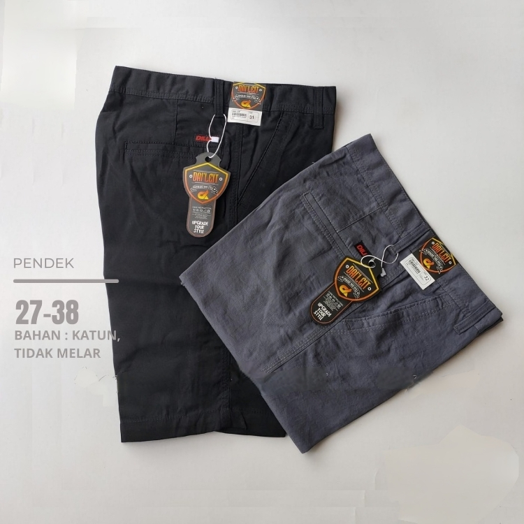 Celana Pendek Pria Distro Bahan Katun Cowok Dewasa