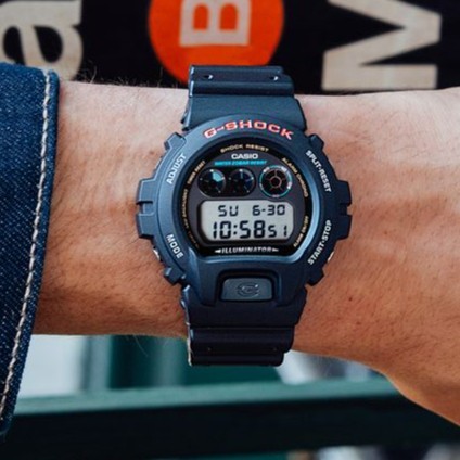 JAM TANGAN PRIA CASIO G-SHOCK W-6900U-1DR W6900U-1DR ORIGINAL GARANSI 2TH