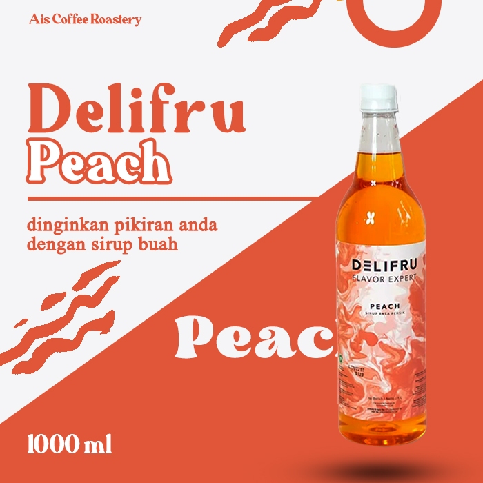 

Sirup Delifru Peach 1000 ml