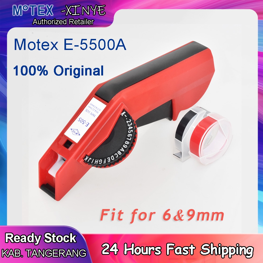 

Label Maker Motex E5500 - Merah