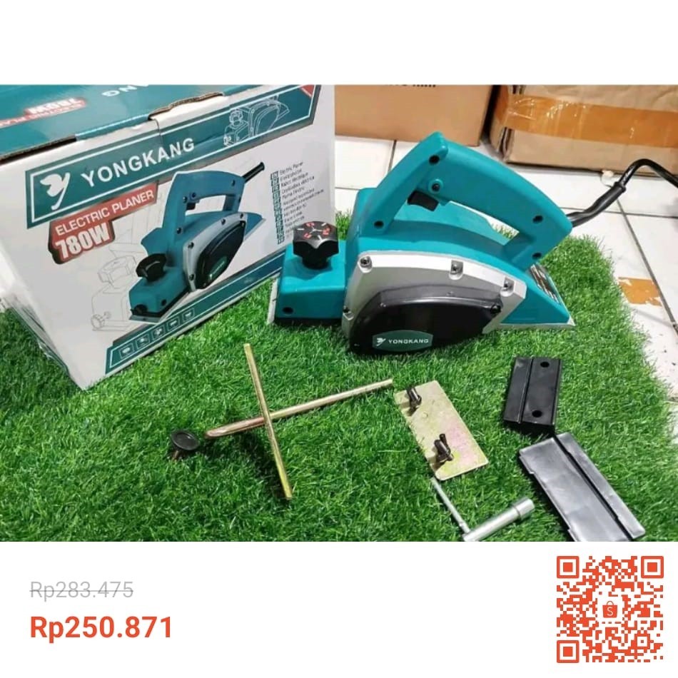 YONGKANG Mesin Serut Kayu 780 Watt Mesin Ketam Kayu MESIN SERUT KAYU RH 435-4 mesin serut kayu