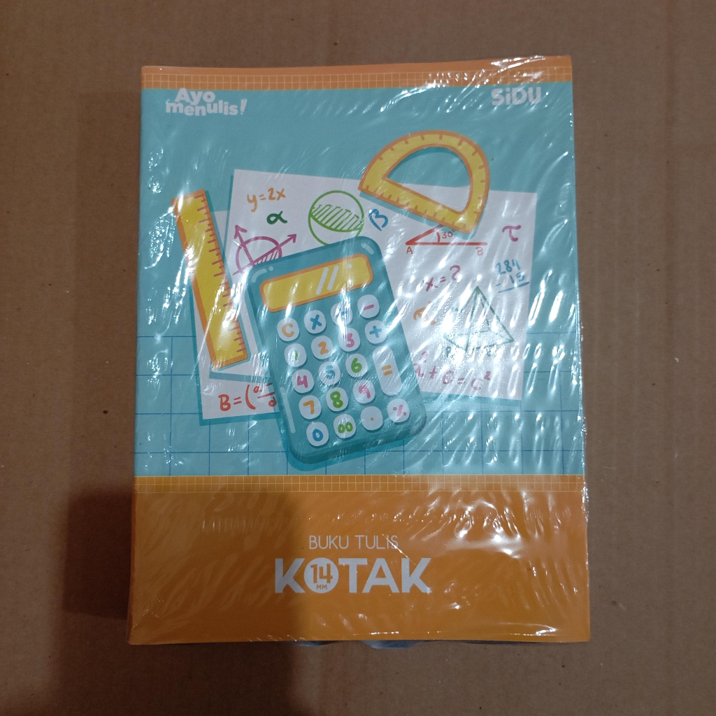 

(1 Pack/ 10BUKU) Buku Kotak Besar SIDU